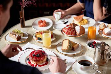 Breakfast buffet