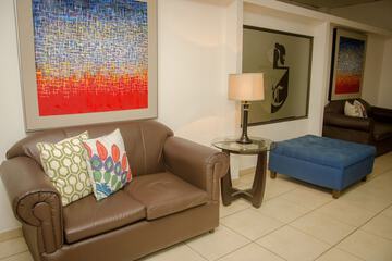 Lobby sitting area