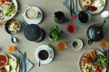 Breakfast buffet