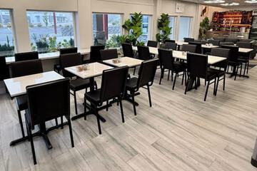 Breakfast area