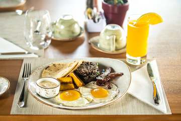 Breakfast meal
