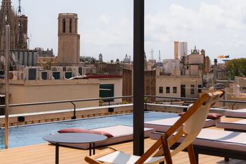 Rooftop pool