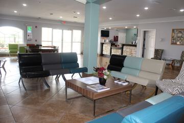 Lobby sitting area