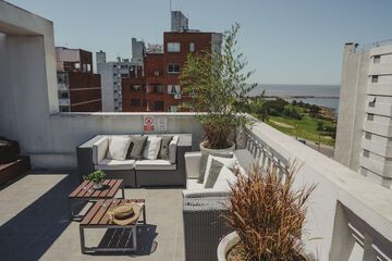 Rooftop pool
