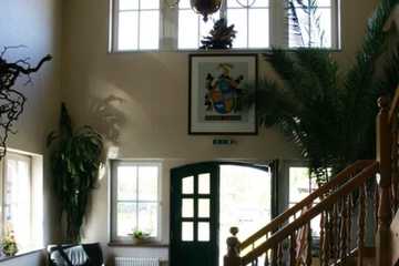 Interior entrance