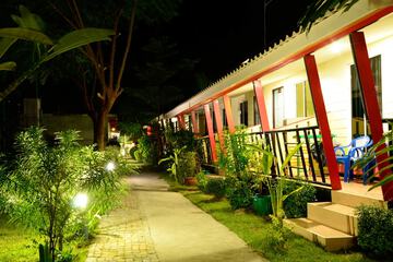 Front of property - evening/night