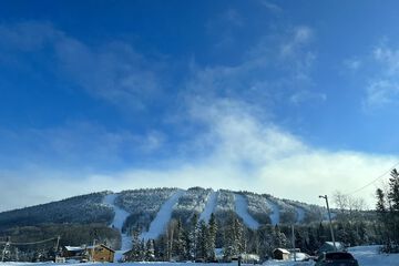 Outdoor rock climbing