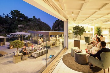Poolside bar