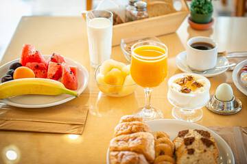 Breakfast buffet