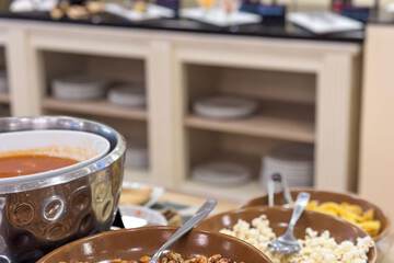 Breakfast buffet
