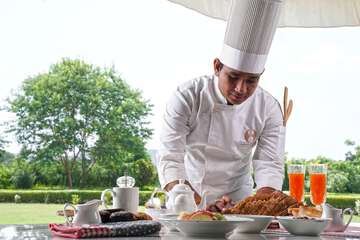 Breakfast buffet