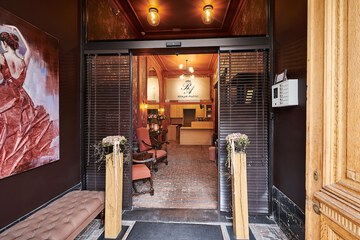 Interior entrance