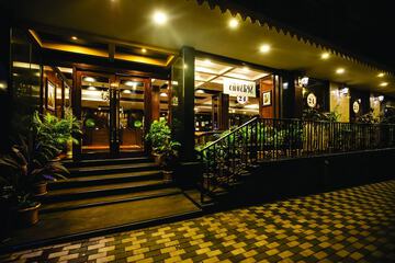 Front of property - evening/night
