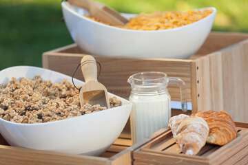 Breakfast buffet