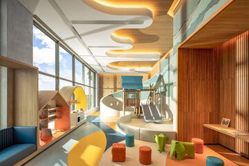 Children's play area - indoor
