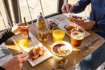 Breakfast area