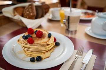 Breakfast buffet