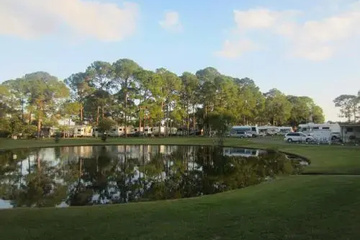 outside