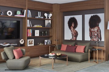 Lobby sitting area