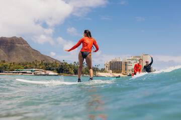 Surfing/boogie boarding