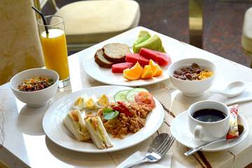 Breakfast meal