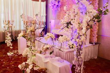 Indoor wedding