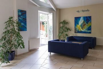 Interior entrance