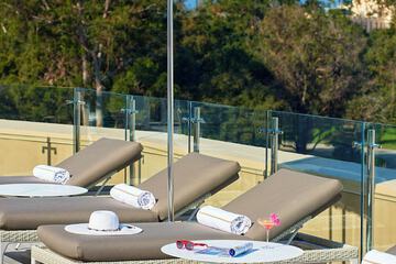 Rooftop pool