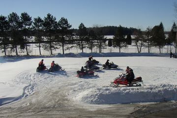 Snowmobiling