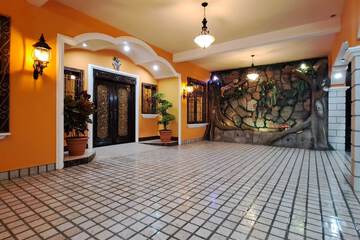 Interior entrance