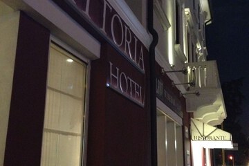 Front of property - evening/night
