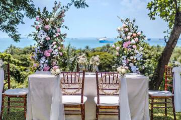 Indoor wedding