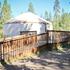 Bend-Sunriver Camping Resort Wheelchair Accessible Yurt 13