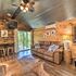 Rustic Dog-friendly Cabin w / Deck & Fire Pit!