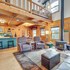 Deck Fire Pit & Grill: Log Cabin in Black Hawk