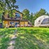 Big Lake Getaway w / Private Beach + Fire Pit!