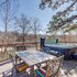 Deck & Boat Dock: Lakefront Cabin in Eucha!