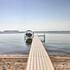 Waterfront Leech Lake Cabin w / Dock Fire Pit