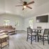 Walk to Lake: Cozy Grove Cabin w / Fire Pit