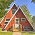 A-frame Cabin w / Private Boat Dock!