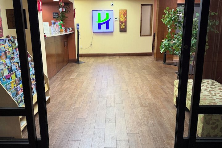 Interior entrance