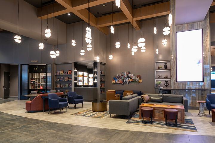 Lobby sitting area