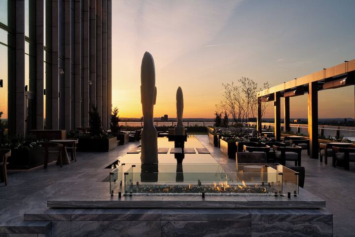 Rooftop terrace