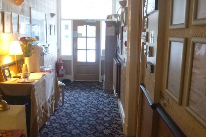 Interior entrance