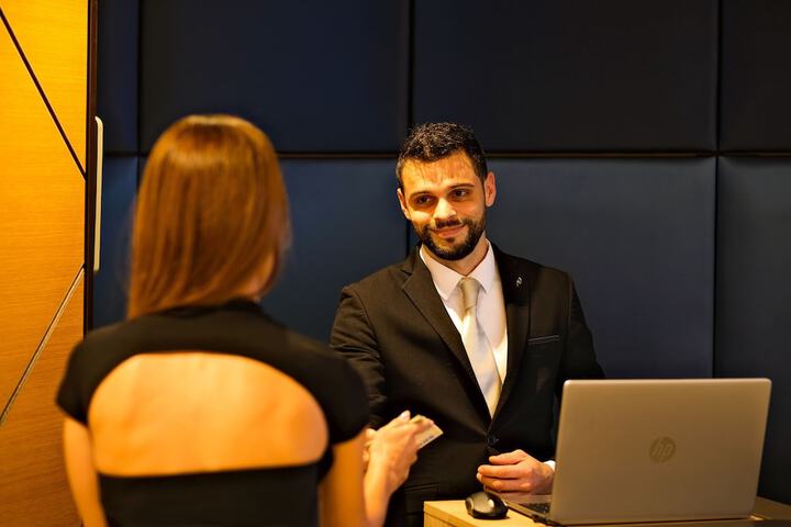 Concierge desk