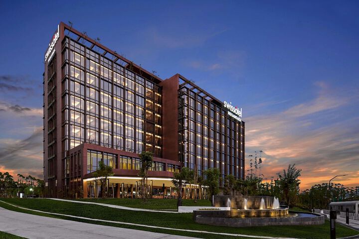 Exterior of Swissôtel Nusantara