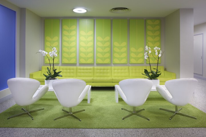 Lobby sitting area