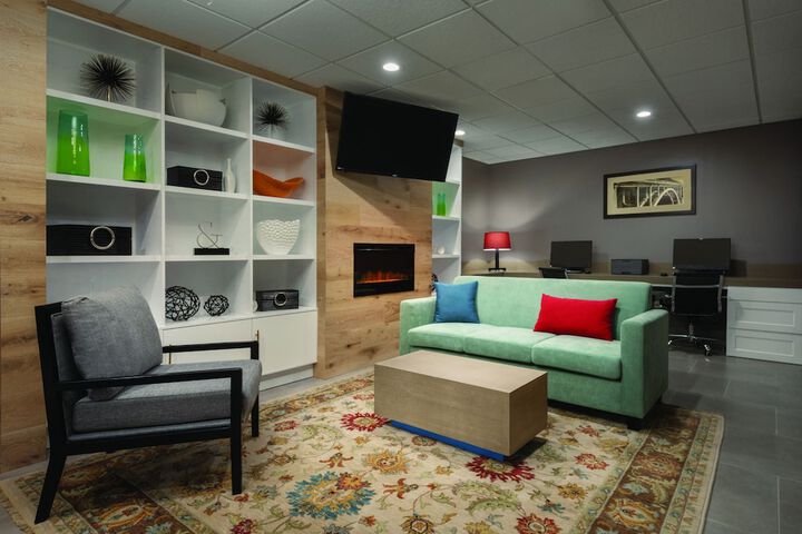Lobby sitting area