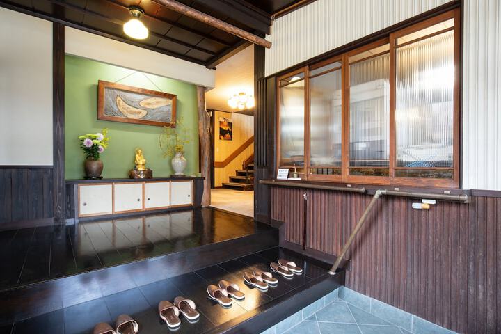 Interior entrance