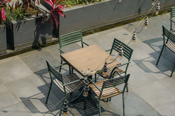 Rooftop terrace